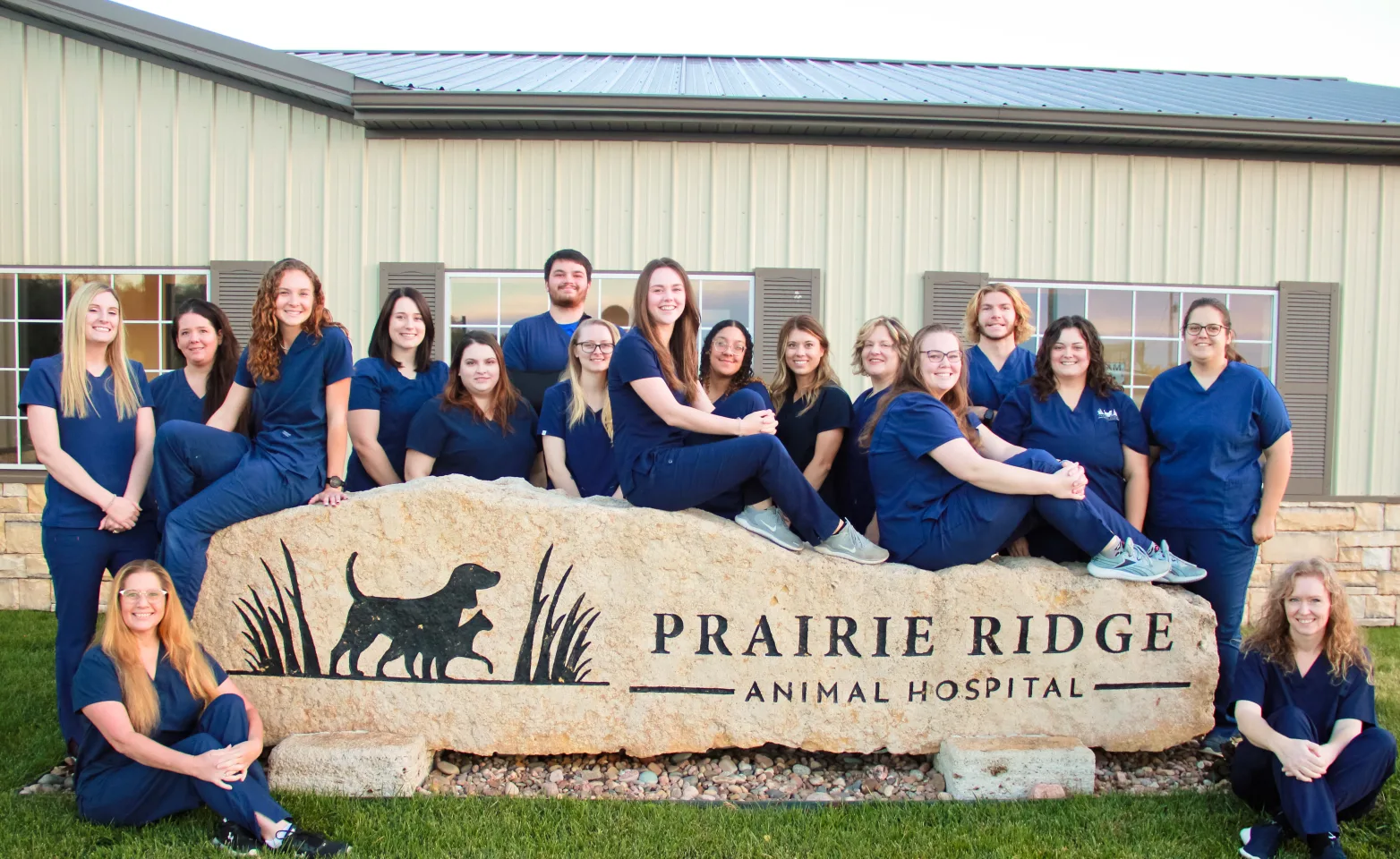 Prairie Ridge Animal Hospital Team Photo
